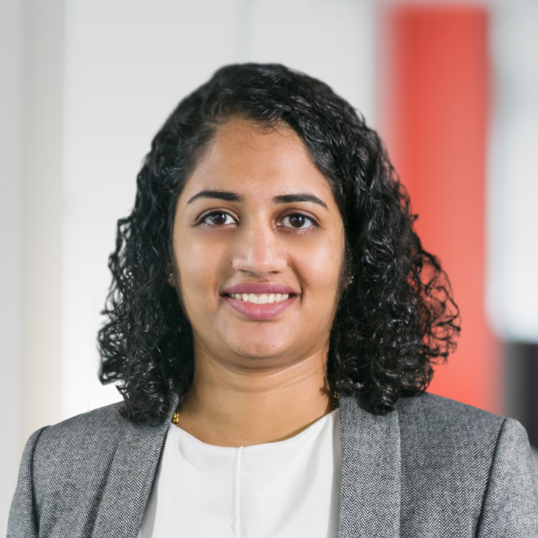 Headshot of Radhika Sridharan